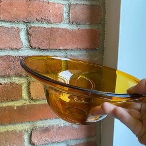 True Amber Fruit Bowl